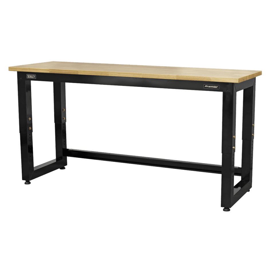 Sealey Steel Adjustable Workbench with Wooden Worktop 1830mm - Heavy-Duty Model No- APMS22