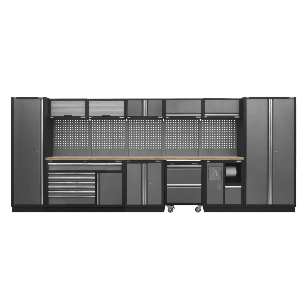 Sealey Modular Storage System Combo - Pressed Wood Worktop Model No- APMSSTACK15W