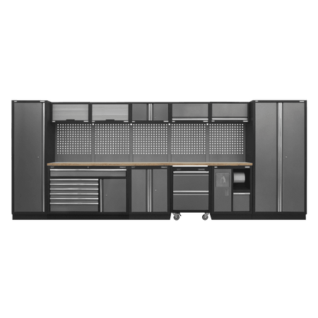Sealey Modular Storage System Combo - Pressed Wood Worktop Model No- APMSSTACK15W