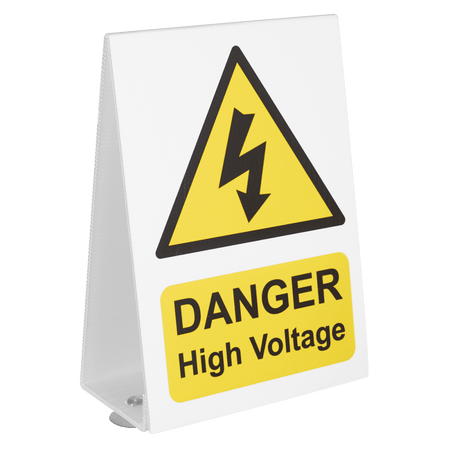 Sealey High Voltage Vehicle Warning Sign Model No- HVS1