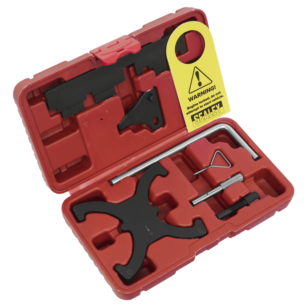 Sealey Petrol Engine Timing Tool Kit - for Ford, Volvo 1.6 EcoBoost & 2.0D/2.2D Belt Drive Model No- VSE6560A