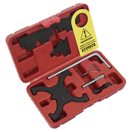 Sealey Petrol Engine Timing Tool Kit - for Ford, Volvo 1.6 EcoBoost & 2.0D/2.2D Belt Drive Model No- VSE6560A