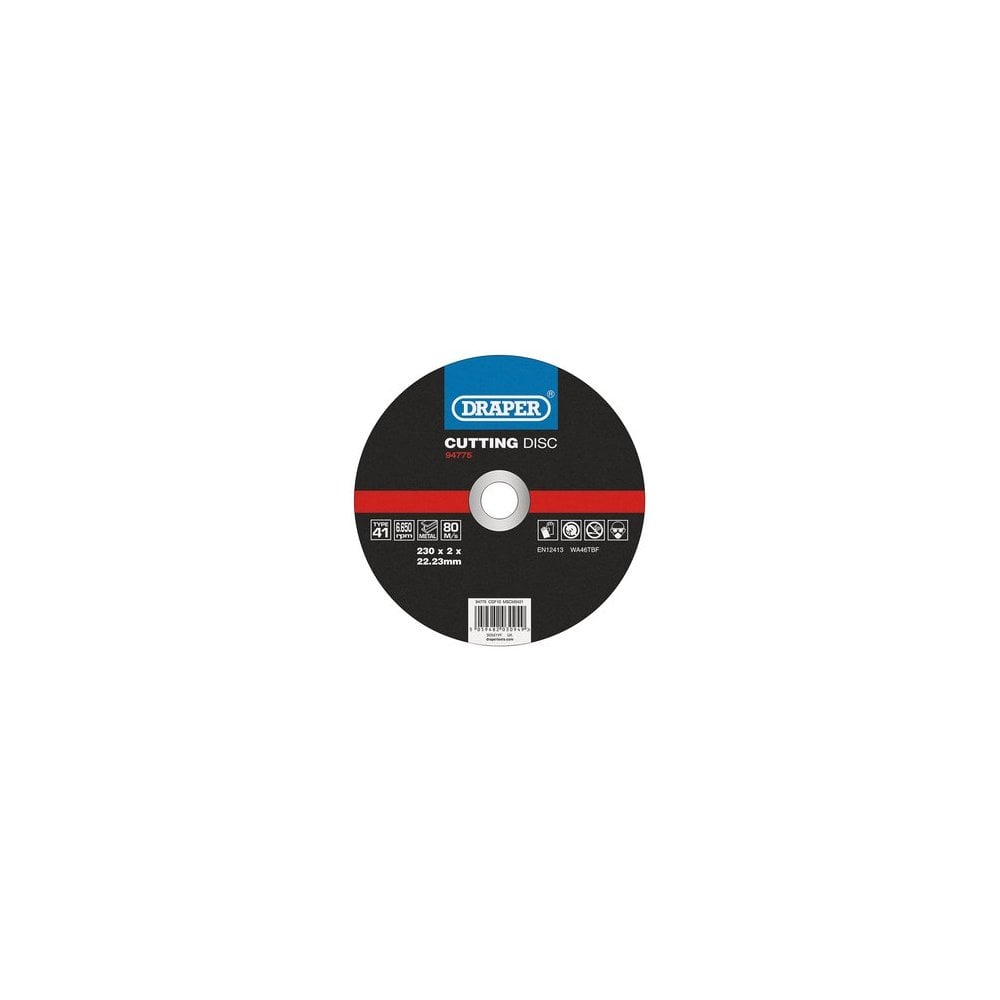 Metal Cutting Disc, 230 x 2 x 22.23mm: Model No. CGF10