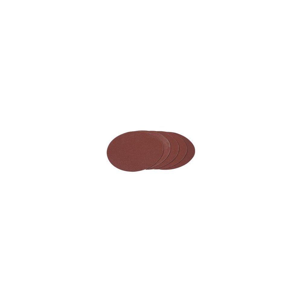 Hook and Loop Aluminium Oxide Sanding Discs, 180mm, 100 Grit (Pack of 5): Model No. APT257