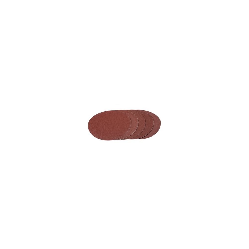Hook and Loop Aluminium Oxide Sanding Discs, 180mm, Assorted Grit (Pack of 5): Model No. APT257
