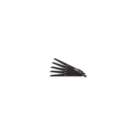 Reciprocating Saw Blades for Wood and Plastic Cutting, 150mm, 6tpi (Pack of 5): Model No. DS644D