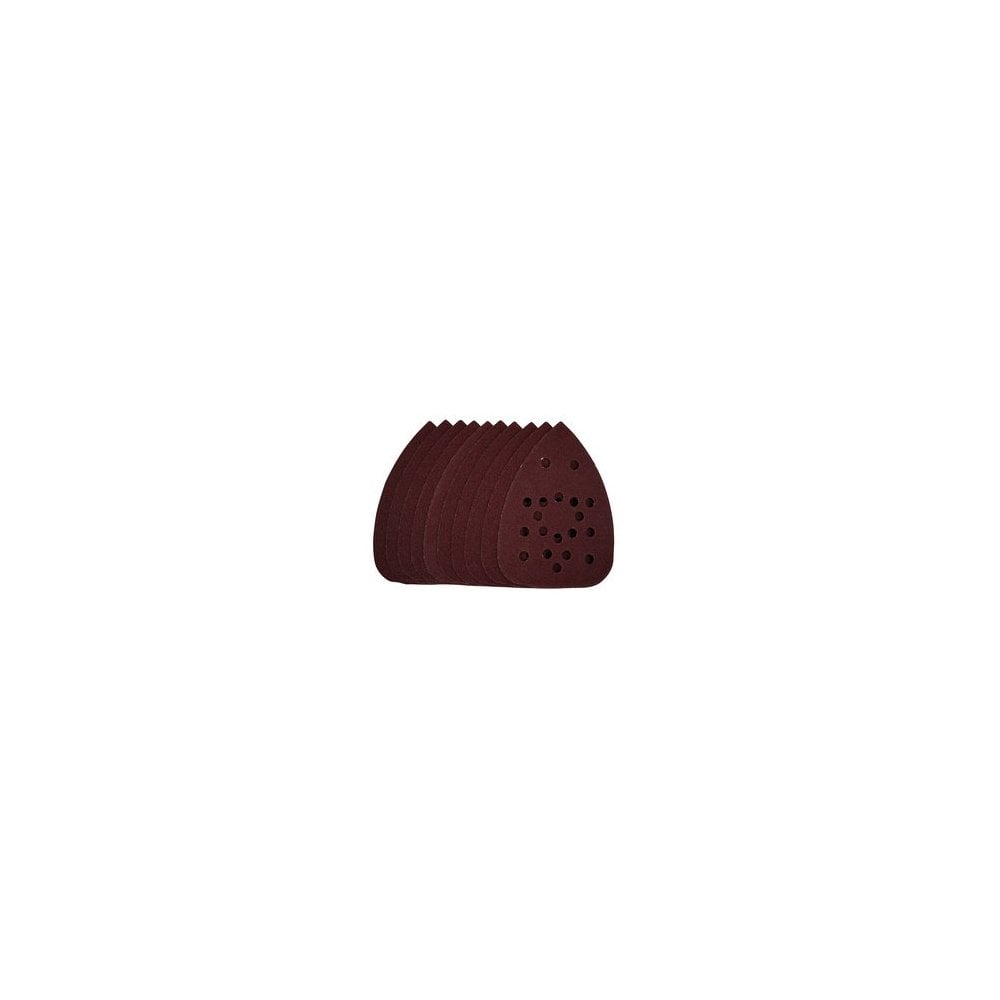 Detail Sanding Sheets with Hook and Loop, 140mm, 80 Grit, SSD3 (Pack of 10): Model No. SSD3