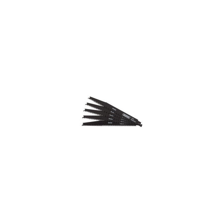Reciprocating Saw Blades for Wood and Plastic Cutting, 200mm, 6-10tpi (Pack of 5): Model No. DS2345X