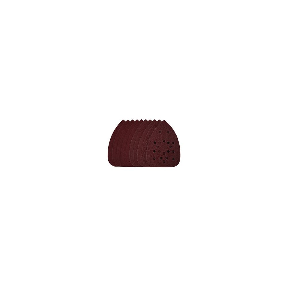 Detail Sanding Sheets with Hook and Loop, 140mm, Assorted Grit, SSD3 (Pack of 10): Model No. SSD3