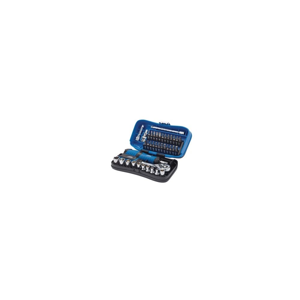 Draper Expert Socket and Bit Set, 1/4" Sq. Dr. (39 Piece): Model No. SBS39