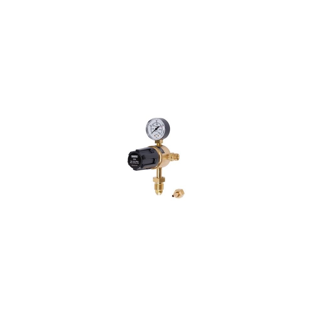 Industrial Gas Bottle Regulator with Single Gauge, 300 bar: Model No. WREGICO2-1G