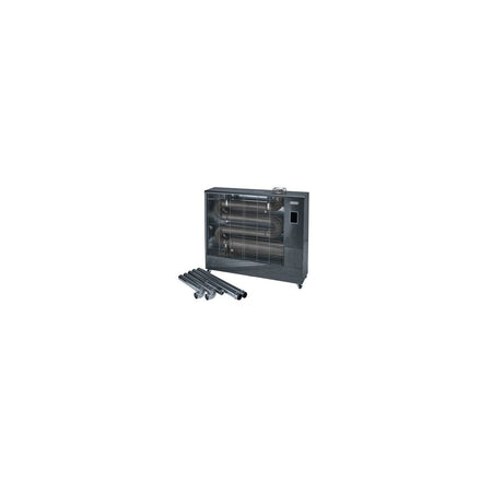 230V Far Infrared Diesel Heater with Flue Kit, 67,500 BTU/19.8kW: Model No. DSH675/FLUE