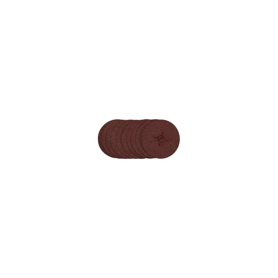 Fibre Sanding Discs, 115mm, 36 Grit, (Pack of 10): Model No. SDFD115