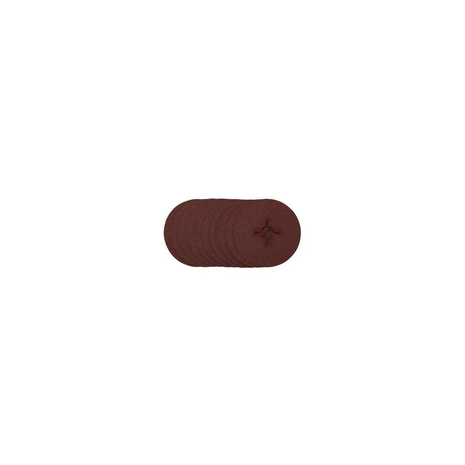 Fibre Sanding Discs, 115mm, 60 Grit, (Pack of 10): Model No. SDFD115