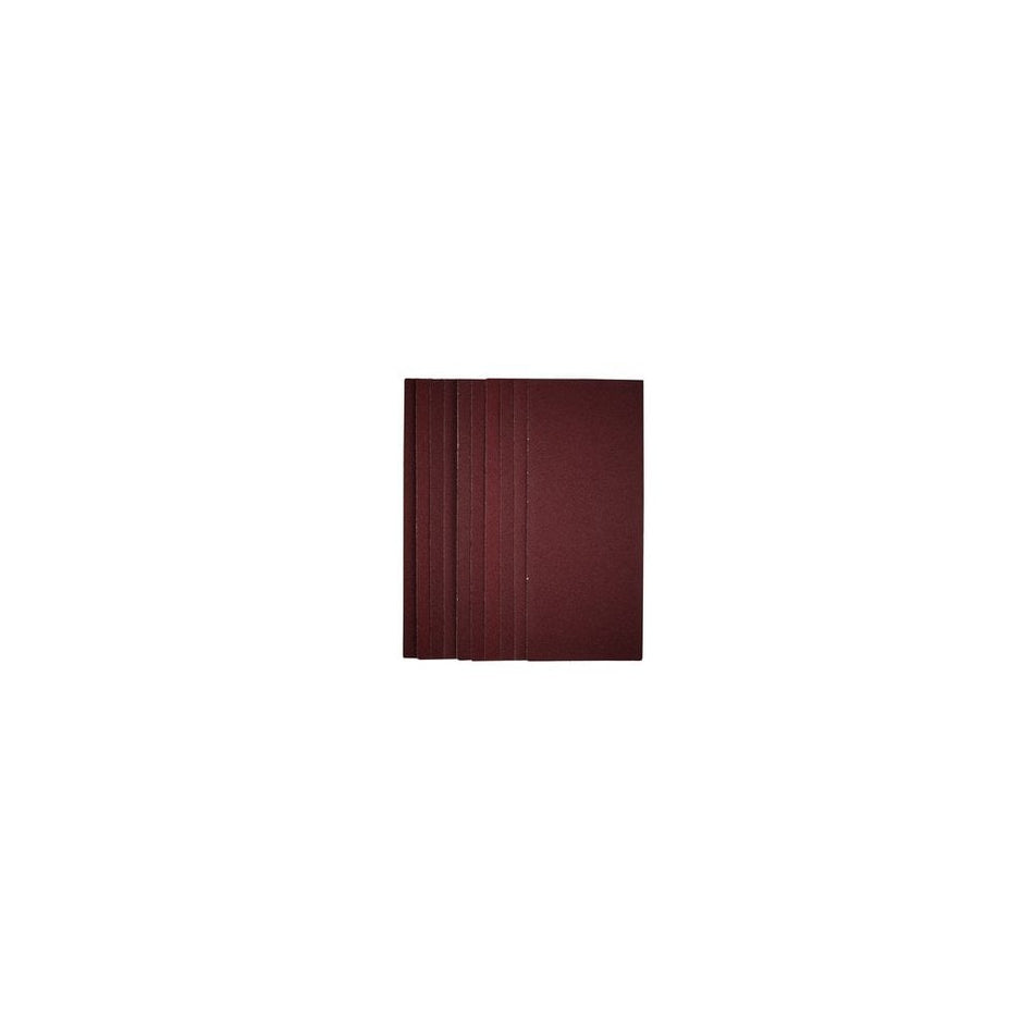 1/2 Sanding Sheets, 115 x 280mm, 80 Grit (Pack of 10): Model No. SSA6