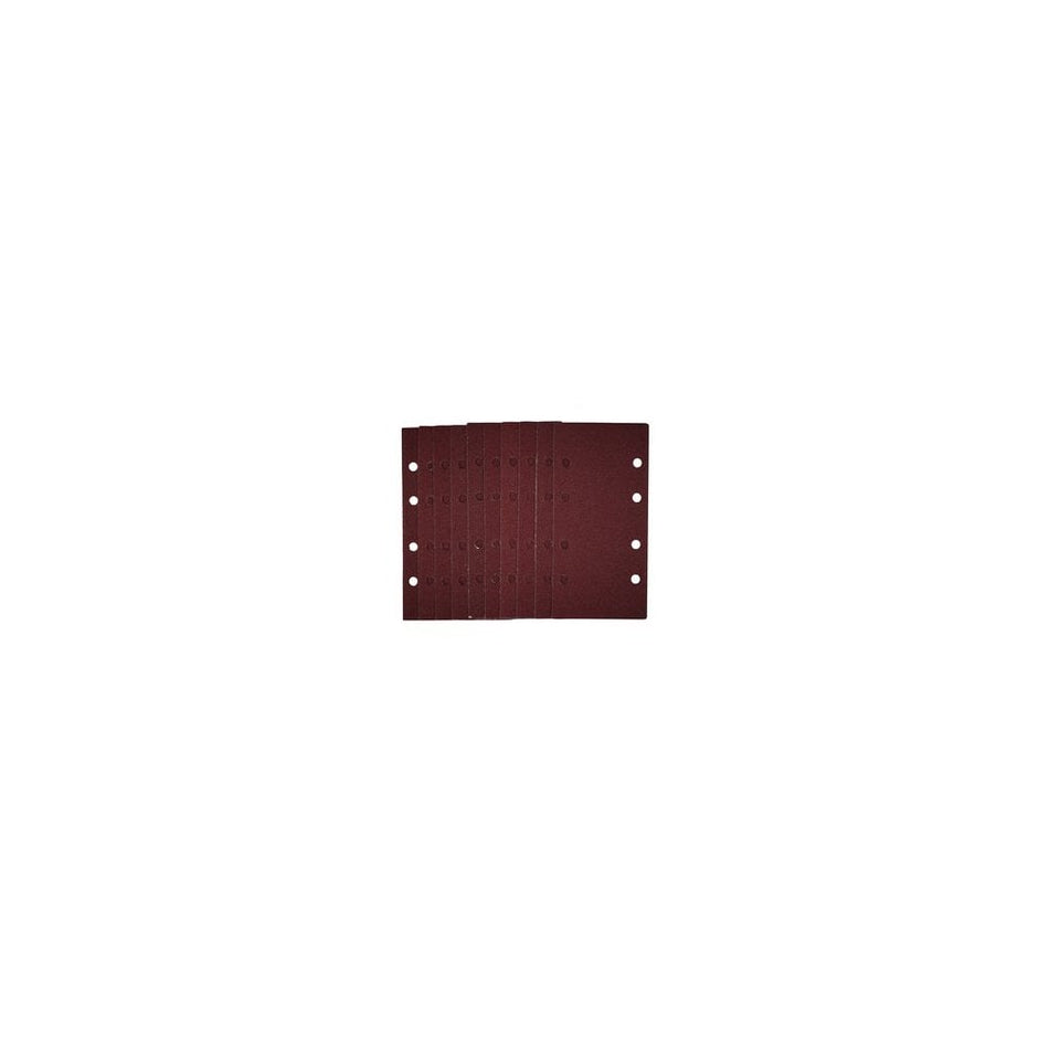 1/3 Sanding Sheets with Hook and Loop, 93 x 190mm, 80 Grit (Pack of 10): Model No. SSA3