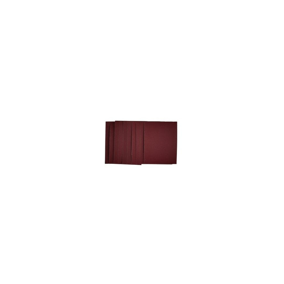 1/4 Sanding Sheets, 115 x 150mm, 240 Grit (Pack of 10): Model No. SSA2