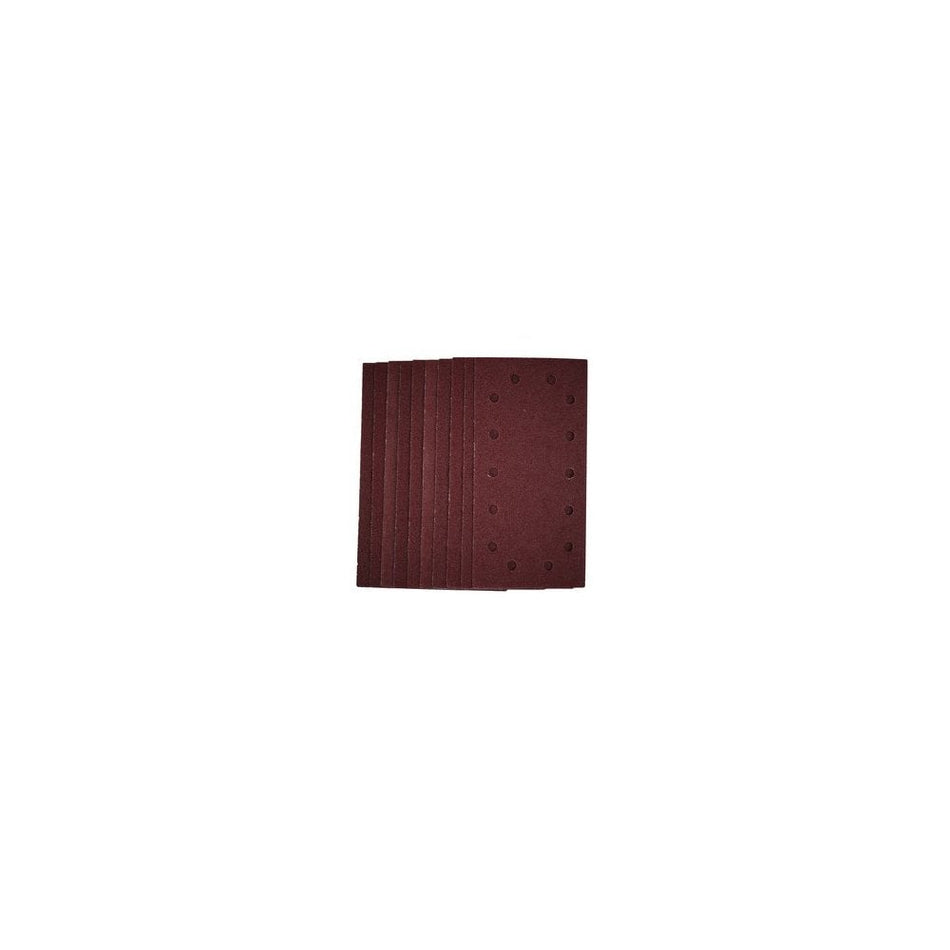 1/2 Sanding Sheets with Hook and Loop, 115 x 230mm, 40 Grit (Pack of 10): Model No. SSA5