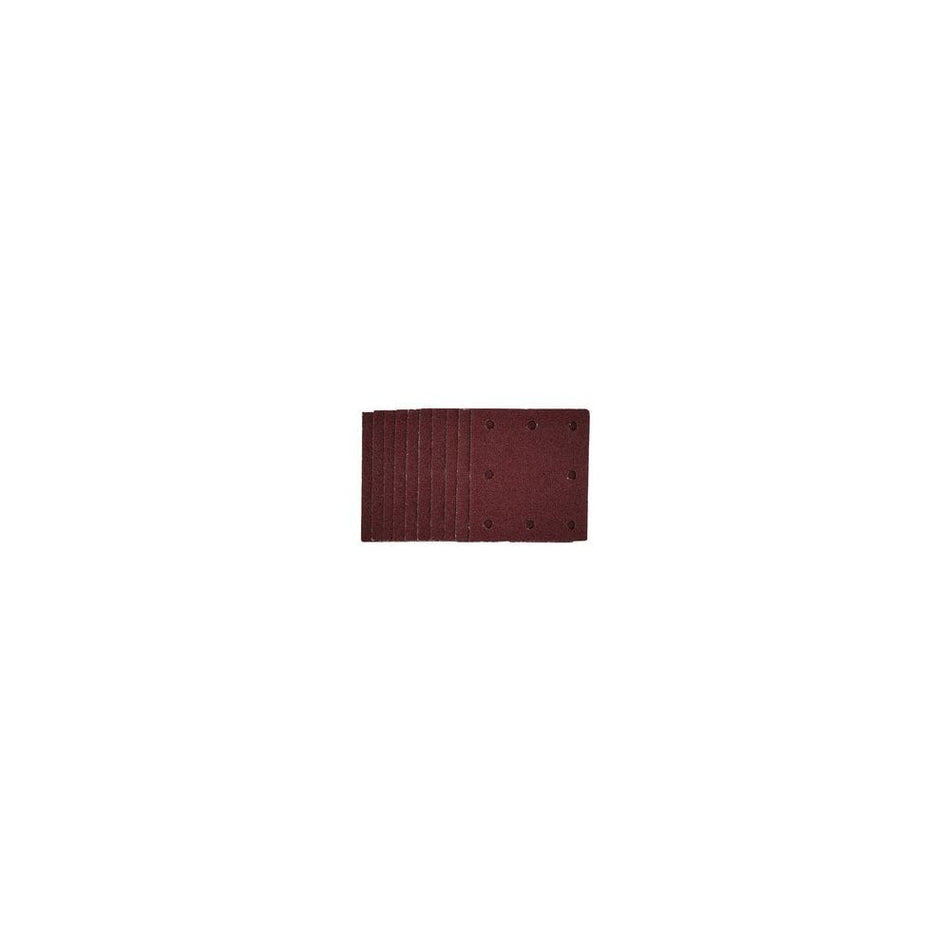 1/4 Sanding Sheets with Hook and Loop, 115 x 105mm, 40 Grit (Pack of 10): Model No. SSA1