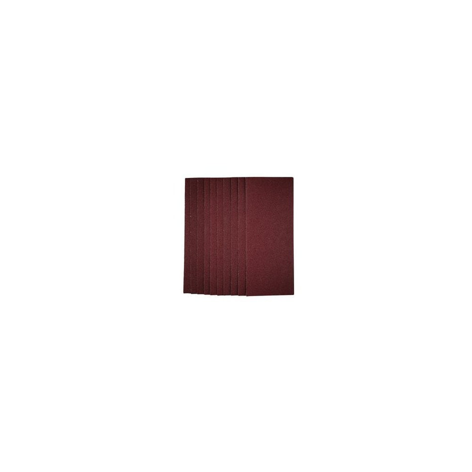 1/2 Sanding Sheets, 115 x 280mm, 40 Grit (Pack of 10): Model No. SSA6