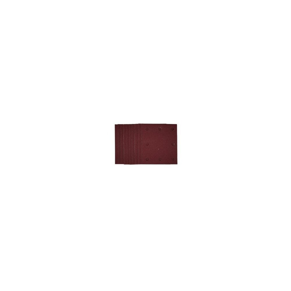 1/4 Sanding Sheets with Hook and Loop, 115 x 105mm, 120 Grit (Pack of 10): Model No. SSA1