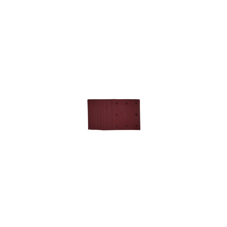 1/4 Sanding Sheets with Hook and Loop, 115 x 105mm, 240 Grit (Pack of 10): Model No. SSA1