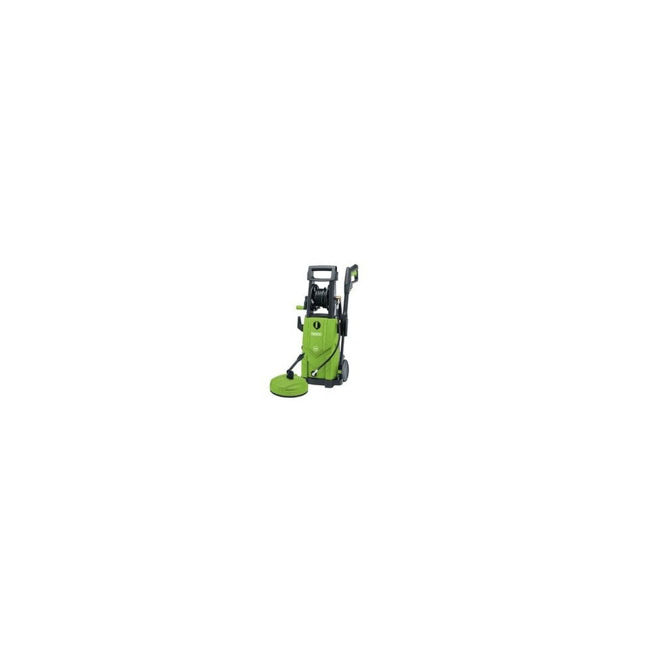 230V Pressure Washer, 2,200W, 165Bar, Green: Model No. PW2200/110D/GRN