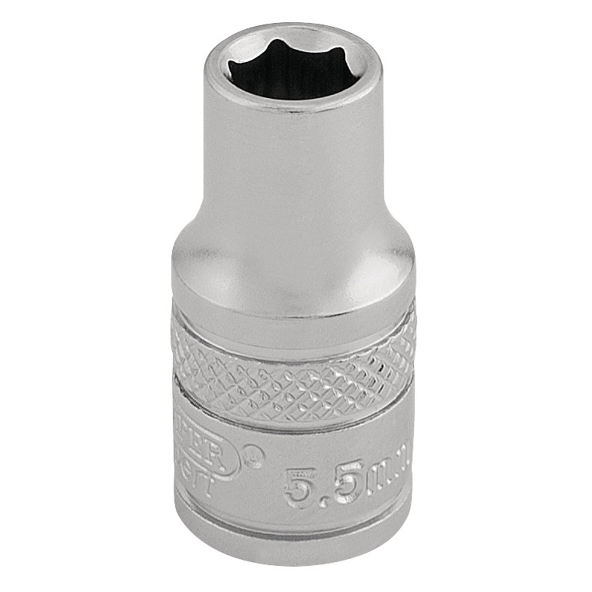 DRAPER 1/4" Square Drive Socket (5.5mm): Model No. B-MM/MS