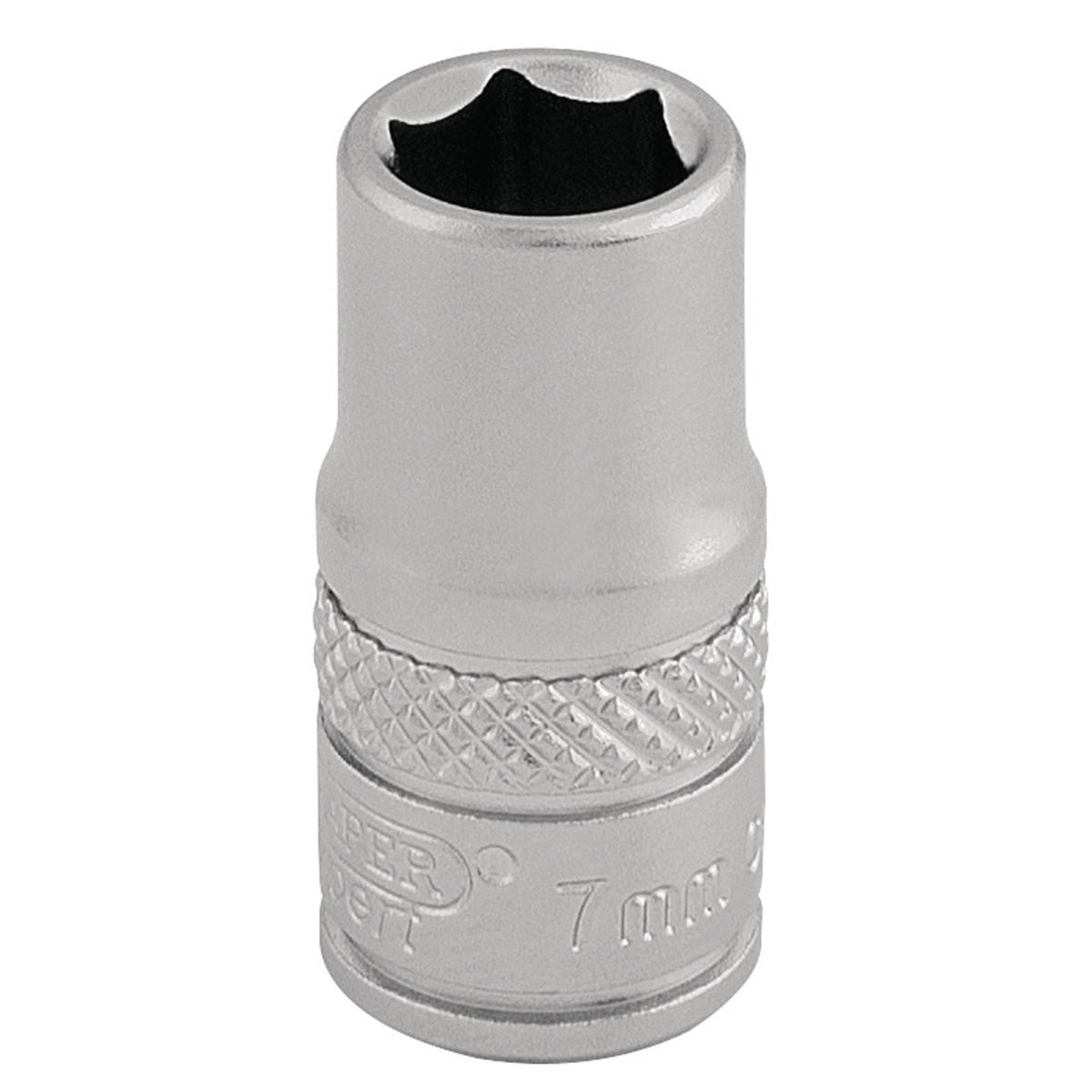 DRAPER 1/4" Square Drive Socket (7mm): Model No. B-MM/MS