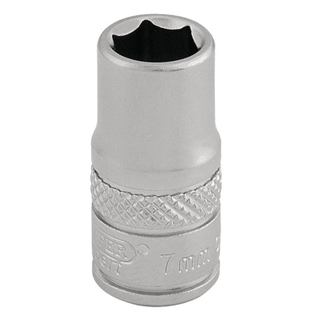 DRAPER 1/4" Square Drive Socket (7mm): Model No. B-MM/MS