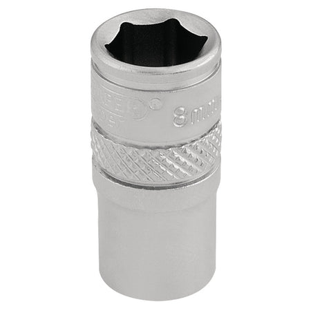 DRAPER 1/4" Square Drive Socket (8mm): Model No. B-MM/MS