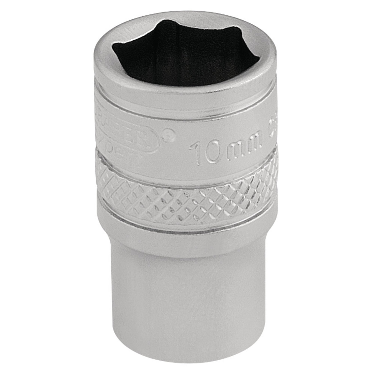 DRAPER 1/4" Square Drive Socket (10mm): Model No. B-MM/MS