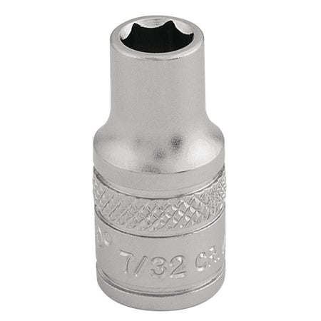 DRAPER 1/4" Square Drive Imperial Socket (7/32"): Model No. B-AF/MS