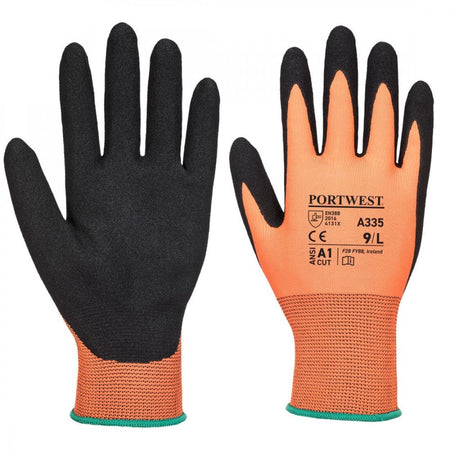 Portwest Dermi-Grip NPR15 Nitrile Sandy Glove A335