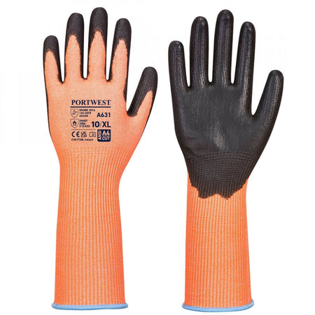 Portwest Vis-Tex Cut Glove Long Cuff A631