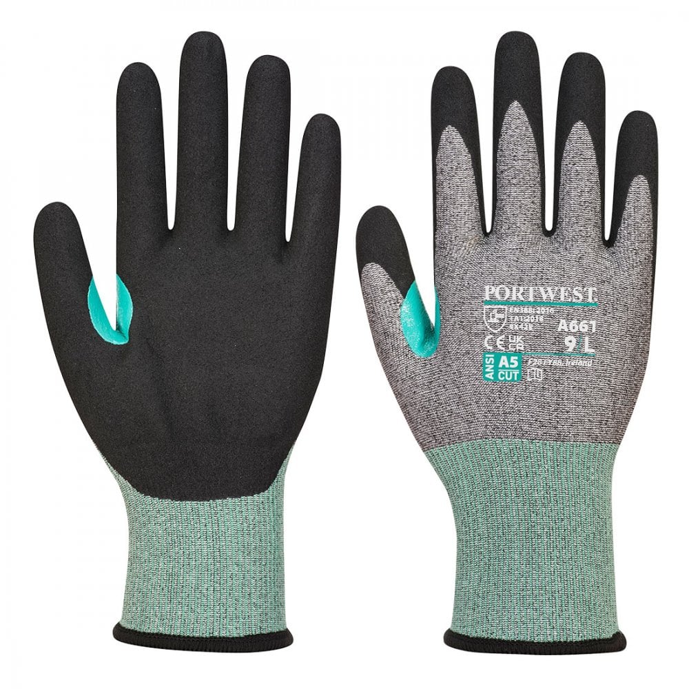 Portwest CS VHR18 Nitrile Foam Cut Glove A661