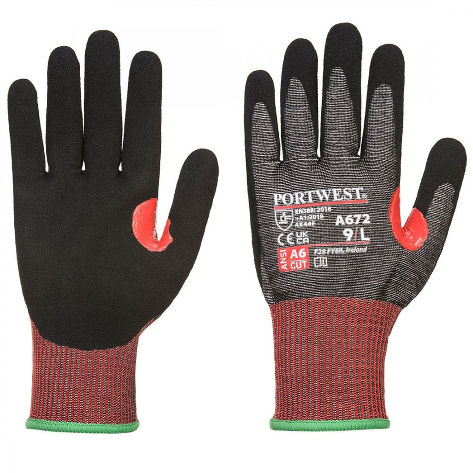 Portwest CS AHR13 Nitrile Cut Glove A672