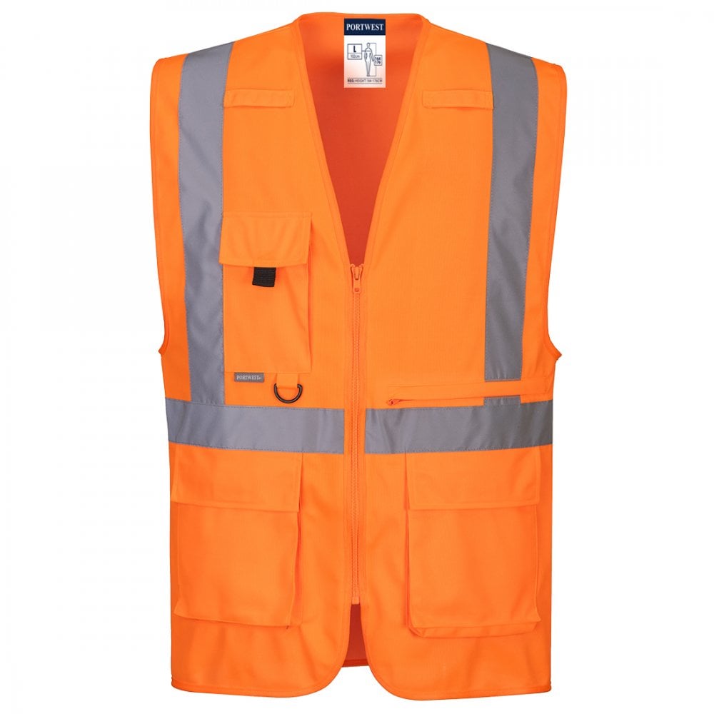Portwest Hi-Vis Executive Vest With Tablet Pocket C357