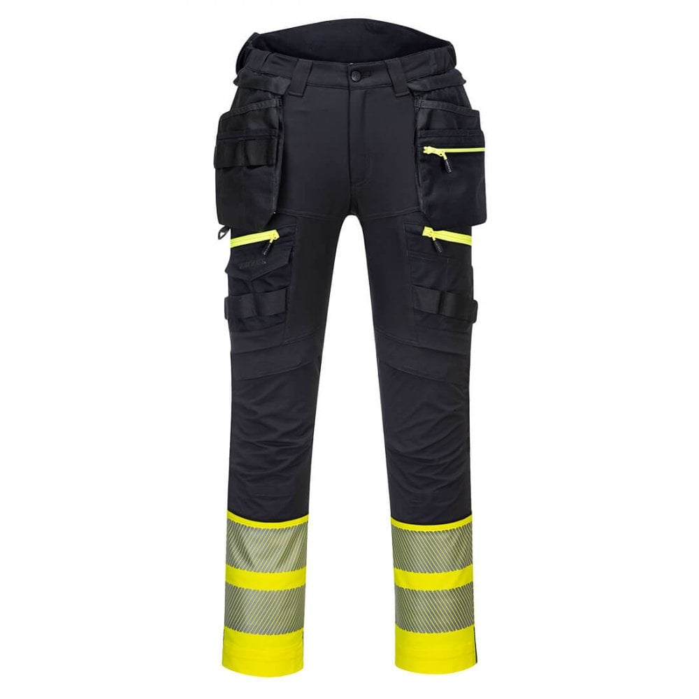 Portwest DX4 Hi-Vis Class 1 Holster Pocket Trouser DX445