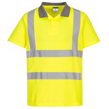 Portwest Eco Hi-Vis S/S Polo  (6 pack) EC10