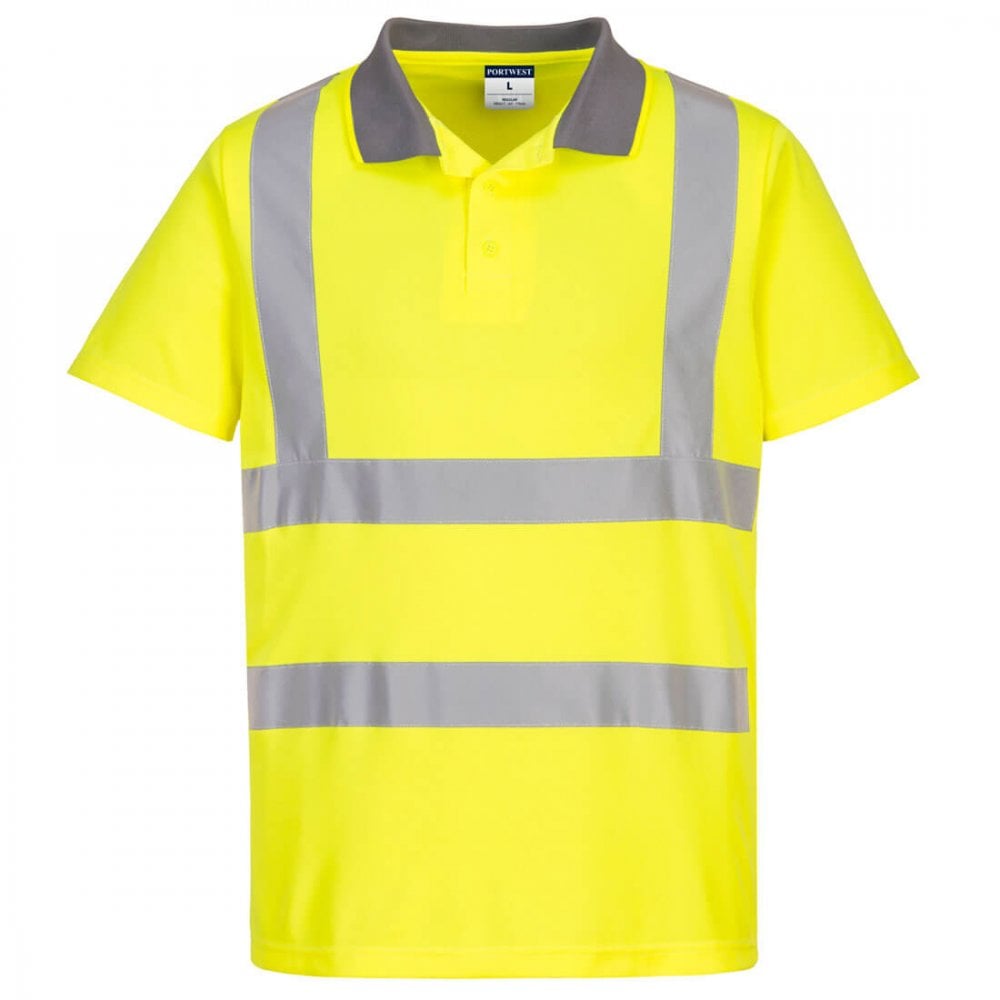 Portwest Eco Hi-Vis S/S Polo  (6 pack) EC10