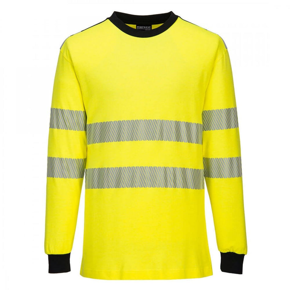 Portwest WX3 Flame Resistant Hi-Vis T-Shirt FR701