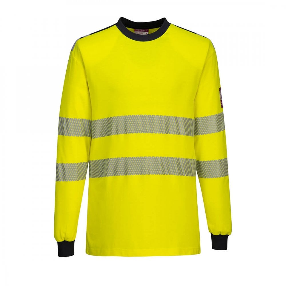 Portwest WX3 Flame Resistant Hi-Vis T-Shirt FR701