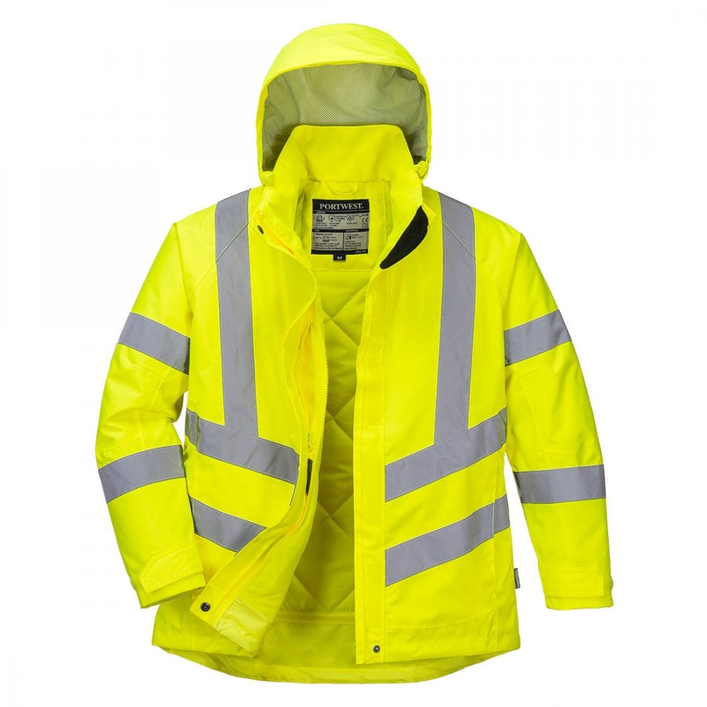 Portwest Women's Hi-Vis Winter Jacket LW74