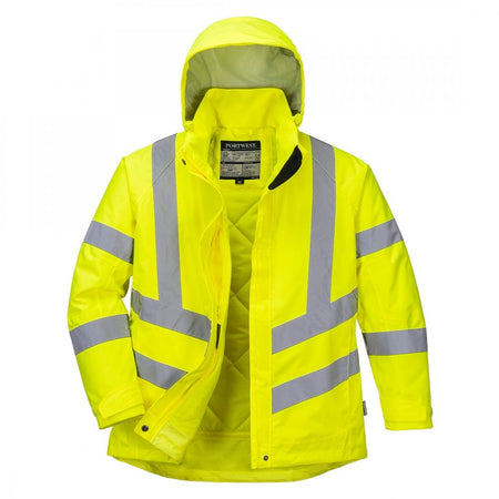 Portwest Women's Hi-Vis Winter Jacket LW74