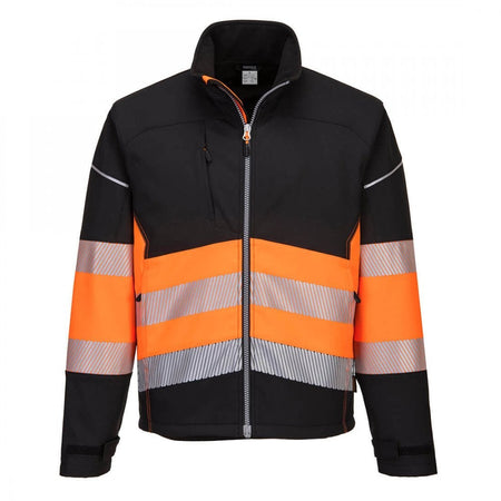 Portwest PW3 Hi-Vis Class 1 Softshell Jacket (3L) PW375
