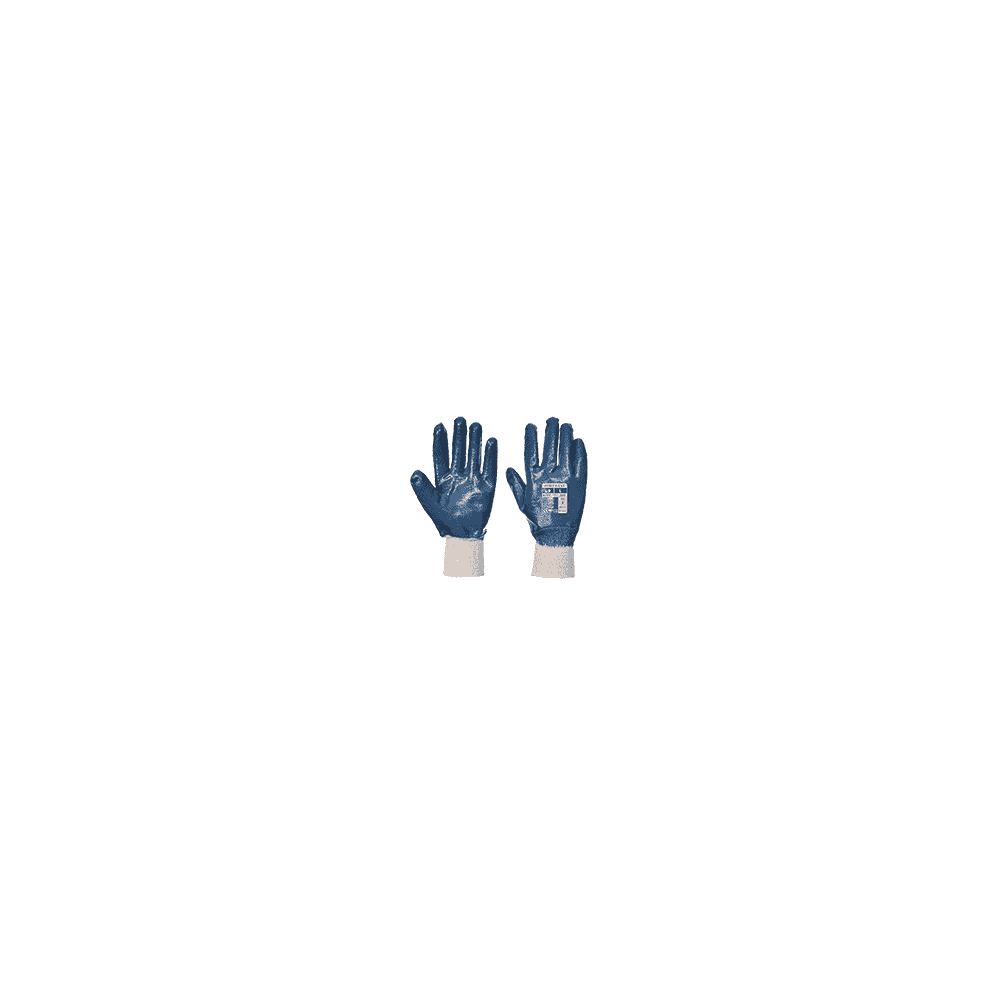 Nitrile Knitwrist Glove