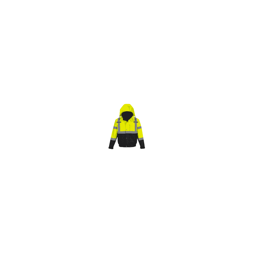 Hi-Vis Premium 3in1 Bomber Jkt