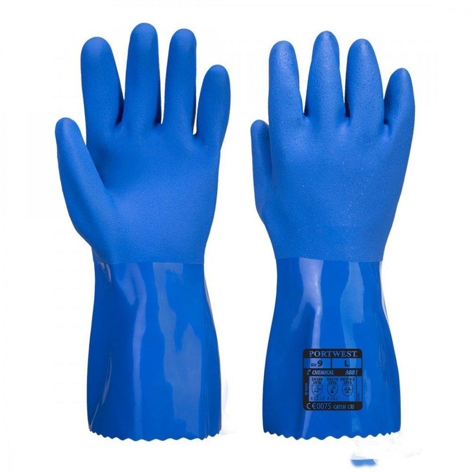 Marine Ultra PVC Chem Gauntlet - Style PW- A881
