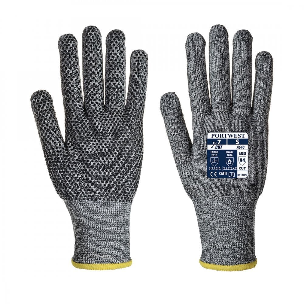 Sabre-Dot Glove - PVC - Style PW- A640